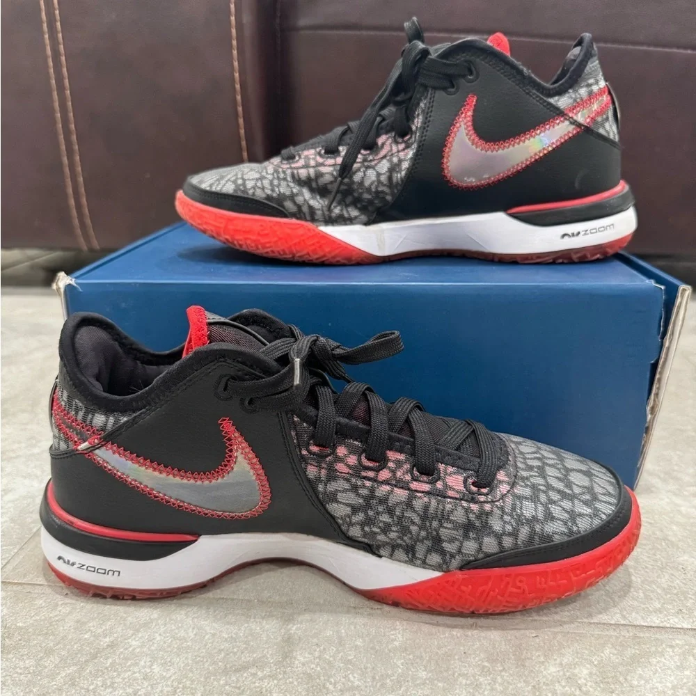 Size 9 - Nike Lebron NXXT X Faze Clan Bred